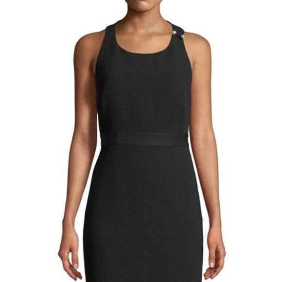 FINAL SALE Lagerfeld Paris Bow- Back Dress - Picture 3 of 8